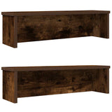 Vidaxx Küchenregale stapelbar 2 Stück 60x15x16 cm Räuchereiche