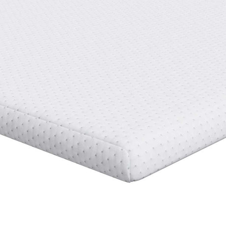 Vidaxl matrastopper wit 180 x 200 cm jacquard stof