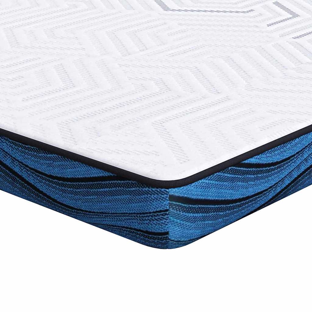 Vidaxl matrastopper wit 140 x 190 cm jacquard stof