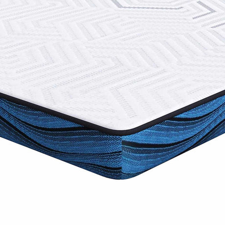 Vidaxl matrastopper 200 x 200 cm dik jacquard stof wit