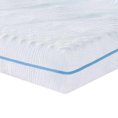 Vidaxl matras medium stevig 100 x 200 cm wit