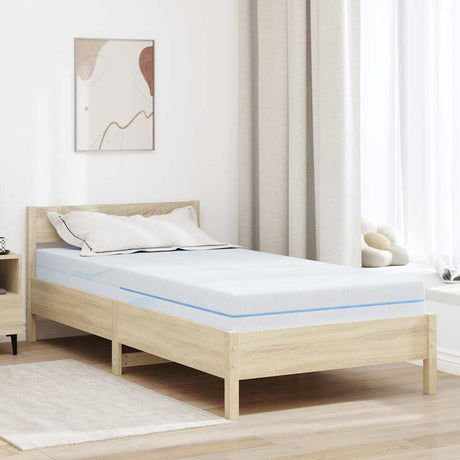 Vidaxl matras medium stevig 120 x 200 cm wit