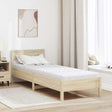Vidaxl matras wit 70 x 200 cm jacquard stof