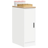 Vidaxl garagekast 30x51x85 cm massief grenenhout wit