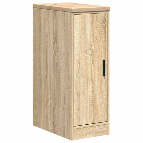 Vidaxl garagekast 30x51x85 cm massief grenenhout sonoma eikenkleurig