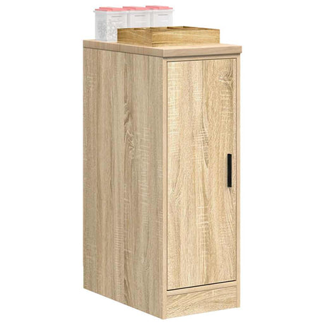 Vidaxl garagekast 30x51x85 cm massief grenenhout sonoma eikenkleurig