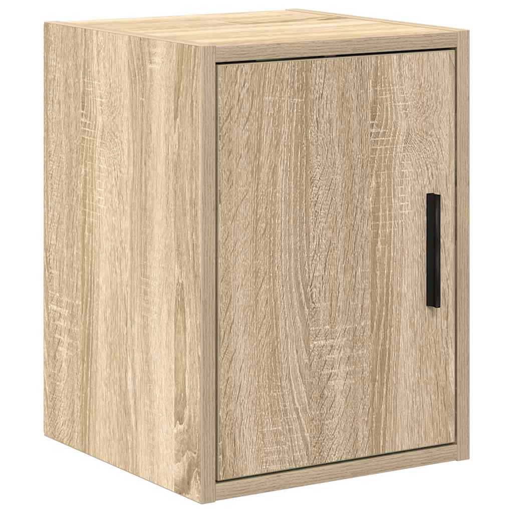 Vidaxl garagewandkast sonoma bewerkt hout eikenkleurig