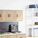 Vidaxl garagewandkast sonoma bewerkt hout eikenkleurig