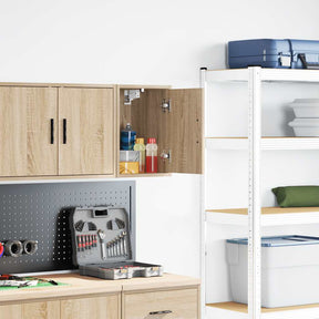 Vidaxl garagewandkast sonoma bewerkt hout eikenkleurig