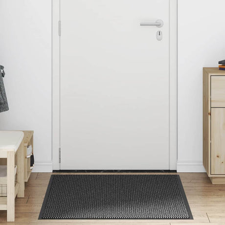 Vidaxl deurmat 90x120 cm antracietkleurig