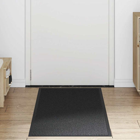 Vidaxl deurmat 60x180 cm zwart