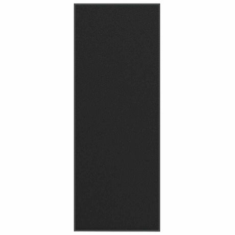 Vidaxl deurmat 115x300 cm zwart