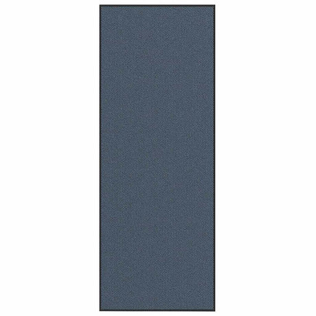Vidaxl deurmat 115x300 cm blauw