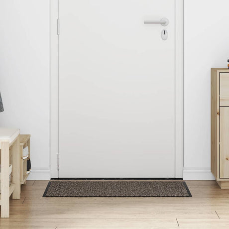 Vidaxl deurmat 60x90 cm bruin