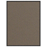 Vidaxl deurmat 90x120 cm bruin