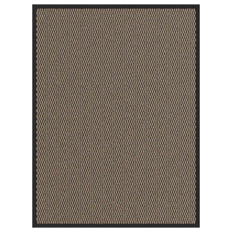 Vidaxl deurmat 90x120 cm bruin