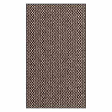 Vidaxl deurmat 115x200 cm bruin