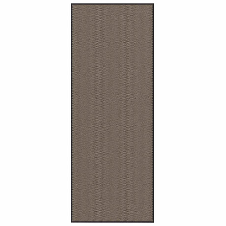 Vidaxl deurmat 115x300 cm bruin