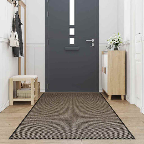 Vidaxl deurmat 115x500 cm bruin