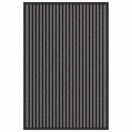 Vidaxl deurmat zwart 60 x 90 cm polypropyleen