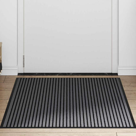 Vidaxl deurmat zwart 80 x 120 cm polypropyleen