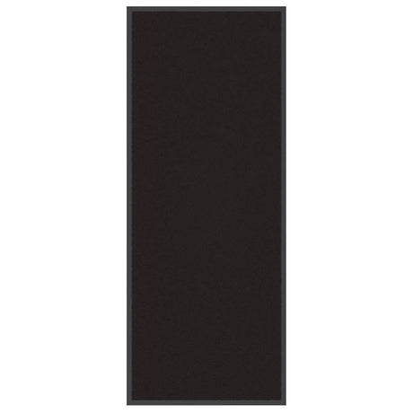 Vidaxl deurmat 60x150 cm zwart