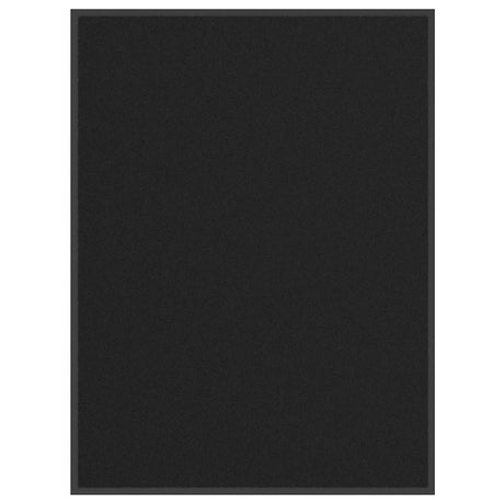 Vidaxl deurmat 80x120 cm zwart