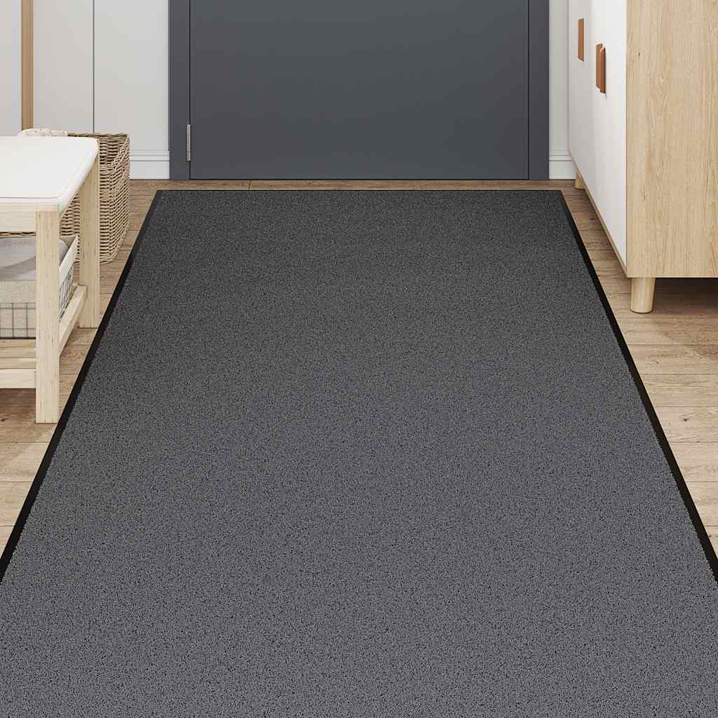 Vidaxl deurmat 115x300 cm antracietkleurig