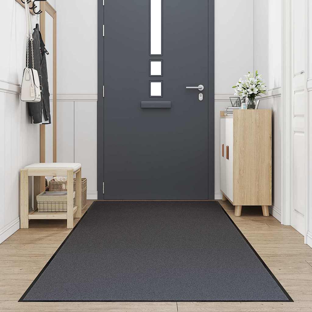 Vidaxl deurmat 115x500 cm antracietkleurig