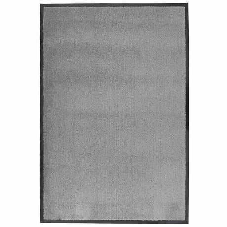 Vidaxl deurmat 60x90 cm grijs