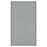 Vidaxl deurmat 115x200 cm grijs
