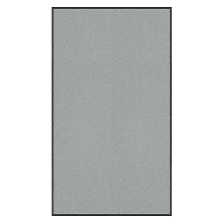 Vidaxl deurmat 115x200 cm grijs