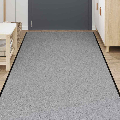 Vidaxl deurmat 115x500 cm grijs