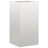 Vidaxl plantenbak 40x40x80 cm roestvrij staal