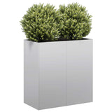 Vidaxl plantenbak 80x40x80 cm gegalvaniseerd staal