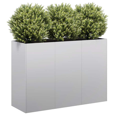 Vidaxl plantenbak 120x40x80 cm gegalvaniseerd staal