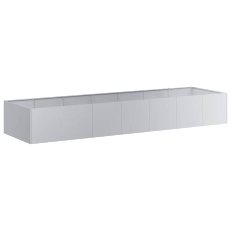 Vidaxl plantenbak 280x80x40 cm gegalvaniseerd staal