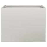 Vidaxl plantenbak 40x40x30 cm roestvrij staal