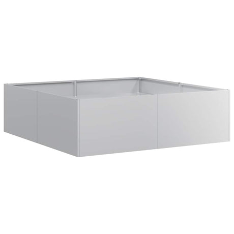 Vidaxl plantenbak 100x100x30 cm gegalvaniseerd staal
