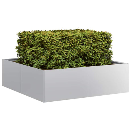 Vidaxl plantenbak 100x100x30 cm gegalvaniseerd staal