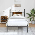 Vidaxl bedframe zonder matras hout gerookt eikenkleurig 80x200 cm