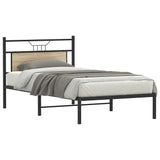 Vidaxl bedframe zonder matras 107x203cm spaanplaat sonoma eikenkleurig