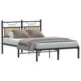 Vidaxl bedframe zonder matras hout sonoma eikenkleurig 120x190 cm