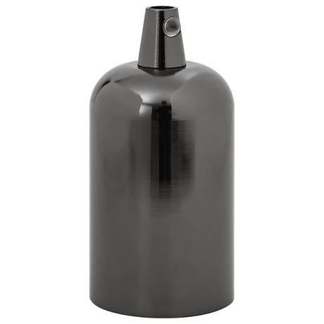 Vidaxl lamphouders 2 st glanzend zwart e27