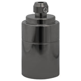 Vidaxl lamphouders 2 st glanzend zwart e27