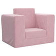 Vidaxl kinderslaapbank zacht pluche roze