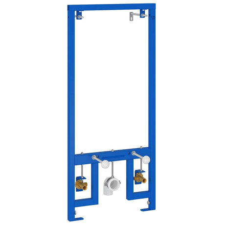 Vidaxl wandsteun voor bidetsysteem blauw 50 x 3 x 112 cm