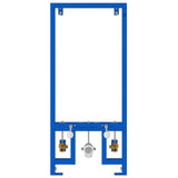 Vidaxl badkamer muursteun blauw 50 x 3 x 112 cm