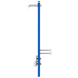 Vidaxl badkamer muursteun blauw 50 x 3 x 112 cm