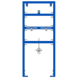 Vidaxl badkamer muursteun blauw 50 x 3 x 112 cm